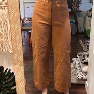 Madewell Slim Emmett burnt orange/clay
